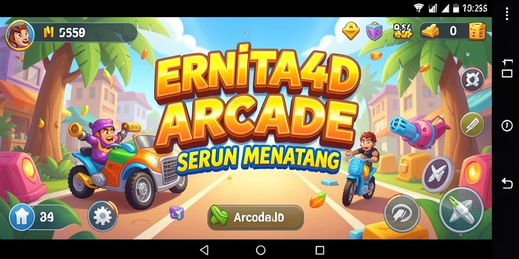 Tampilan antarmuka ERNITA4D yang menarik dan fungsional.