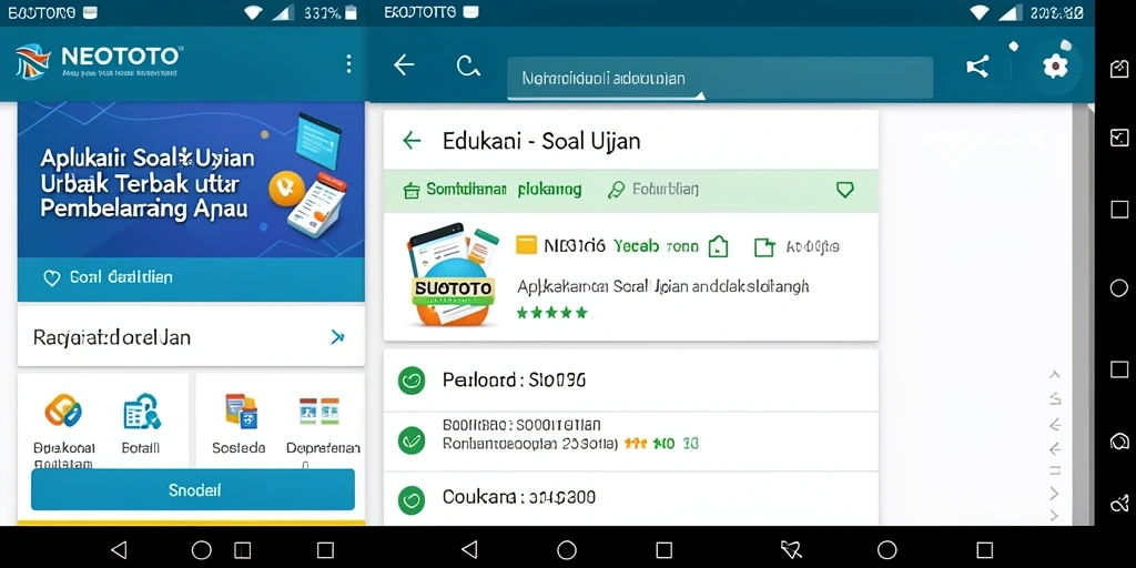Antarmuka NEOTOTO yang interaktif dan informatif.