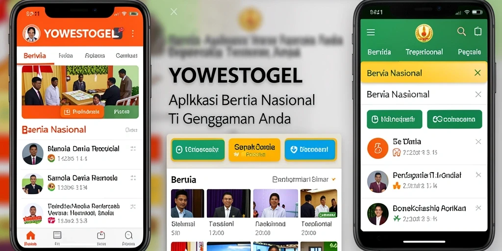 Antarmuka aplikasi YOWESTOGEL yang sederhana dan informatif.